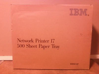 Bandeja de papel 500 hojas impresora IBM Infoprint 17 63H2137 IBM 4317-4503 NOS Foto 1 de 4