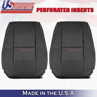 Cubierta de asiento de cuero negra para conductor y pasajero Lexus IS300 2001 A 2005 Foto 1 de 4