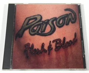 Poison - Flesh & Blood - CD Music Album - 1990 - Picture 1 of 4