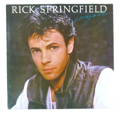 12" LP - RICK SPRINGFIELD - LIVING IN OZ - O1959 K3 - Photo 1/3