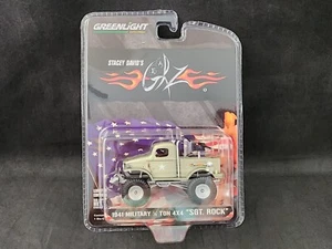 Greenlight Stacey David's "SGT. Rock" 1941 Military 1/2 Ton 4x4 Truck 51013