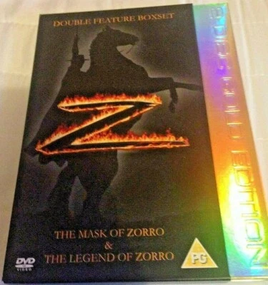 The Mask of Zorro / The Legend of Zorro (DVD 2-disc Gold Edition) Region 2 PAL - Image 1 of 2