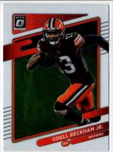 2021 Panini Donruss Optic Football Odell Beckham Jr. No. 138 Cleveland Browns - Picture 1 of 2