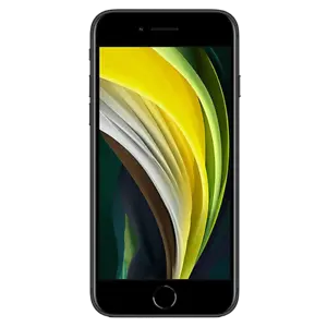 Apple iPhone SE 2020 64GB Single SIM Black Average Condition Unlocked - Picture 1 of 6