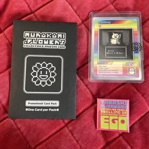 Takashi Murakami Trading Card Anatomy CAT, PR-004 Asian Art Museum SF + Button - Picture 1 of 2