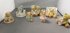 Cherished Teddies Set Of 7 Bears By Priscilla Hillman