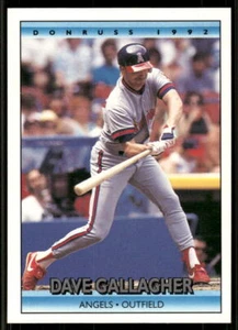 1992 Donruss #377 Dave Gallagher - Picture 1 of 2