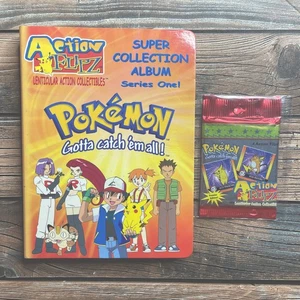 Pokemon Pegatina Acción Flipz Lote x130 Plus Pack 1999 Vintage Artbox Charizard - Imagen 1 de 17