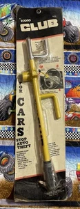 New NOS Sealed Econo Club Steering Wheel Lock Anti-Theft Device READ - Picture 1 of 7
