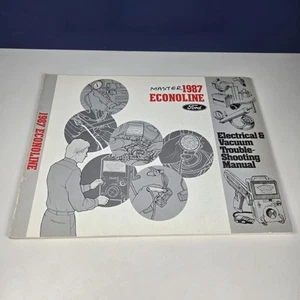 Original 1987 Ford Econoline Wiring Diagrams EVTM Manual 87 Electrical Vacuum - Picture 1 of 7