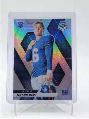 JAXSON DART 2025 MOSAIC ROOKIE SILVER PRIZM VARIATION GIANTS RC Q4282 - Image 1 of 2