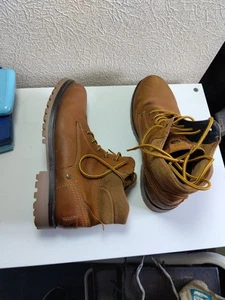 Botas Wrangler Caminar Senderismo Ropa de Trabajo Reino Unido Talla 9.5 Marrón. - Imagen 1 de 12