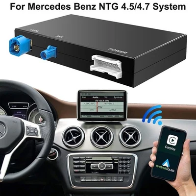 Wireless Carplay Android Auto for Mercedes-Benz NTG4.5 NTG4.7  2012-2016 - Image 1 of 4