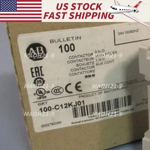 Contactor Rockwell 100-C12KJ01 24VAC Nuevo Sellado Allen-Bradley Envío Gratis - Imagen 1 de 3