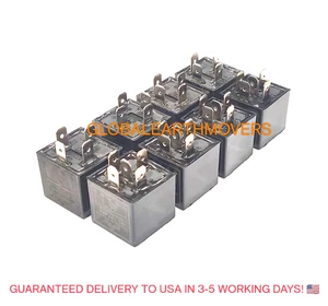 JCB BACKHOE - GREEN & BLUE HD RELAYS 4 PCS. EACH (PART NO. 716/09500 716/09800) - Picture 1 of 4