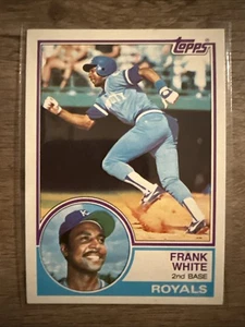 1983 Topps - Frank White #525  Kansas City Royals                            (M) - Picture 1 of 2