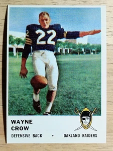 Fleer #198 Wayne Crow 1961 (excelente) - Imagen 1 de 2