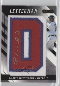2008 Razor Letterman Numbered to 20 /20 Robbie Weinhardt #ROW Auto - Picture 1 of 3