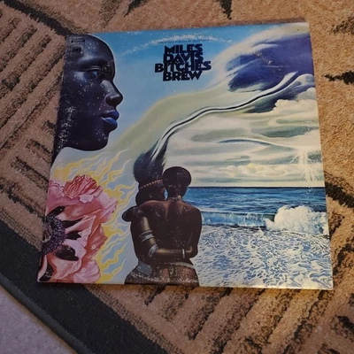 MILES DAVIS Bitches Brew Double LP Record- 1970 Columbia PG 26 VG+/VG  S. Maria  - Image 1 of 4