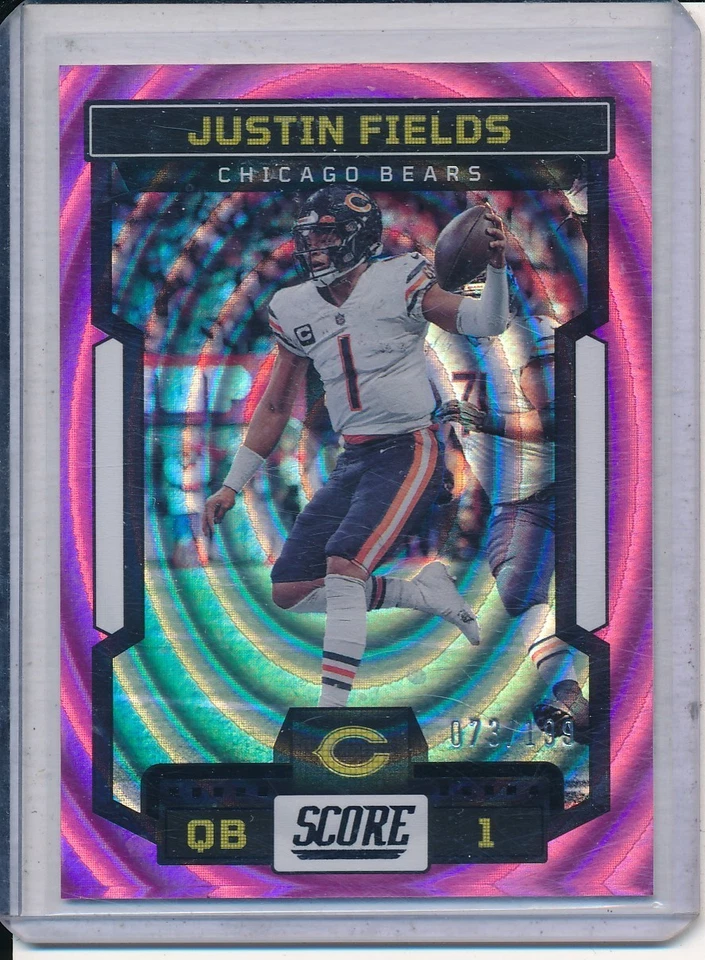 2023 Panini Score Ellipse 073/199 Justin Fields -JM - Image 1 of 1