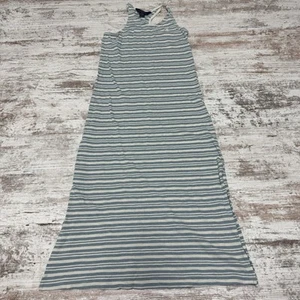 Girl’s Size Small 7 Blue/ Ivory Stripped Ralph Lauren Maxi Sun Dress - Picture 1 of 5
