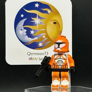 LEGO BRAND Clone Bomb Squad Trooper sw0299 STAR WARS MINIFIGURE con Blaster 7913 - Foto 1 di 12