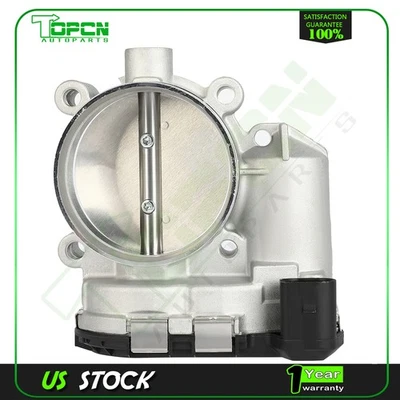 Cuerpo del acelerador apto para Audi A6 Quattro 2005-2008 sedán base 2000-2004 2,7 L 3,2 L Foto 1 de 4