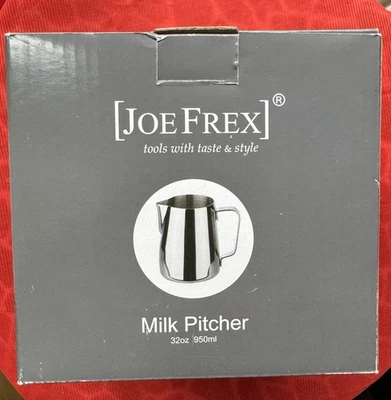 Org. Joe Frex Creamer 950ml Milk Jug for Latte Macchiato MK10 Milk Pitcher - Image 1 of 4