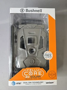 Cámara Trail Solar Bushnell Cellucore 20 Doble SIM Resolución 20MP Bronceado 119904S - Imagen 1 de 10