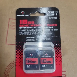 Stealth Cam 16GB SDHC Memory Card 4-Pack For Trail Cameras - NEW! - Picture 1 of 2