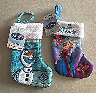Medias pequeñas de Navidad de vacaciones de Disney - ambas relacionadas con Frozen-- nuevas con etiquetas Foto 1 de 2