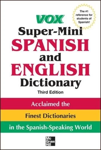 Vox Vox Super-Mini Spanish and English Dictionary (Paperback) (US IMPORT) - Image 1 of 1
