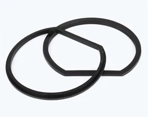 NEW 2x Black Replacement Canister Gasket For Ryobi 18v Stick Vacuum Dust Bin Lid - Picture 1 of 6