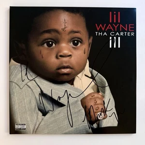 Lil Wayne signed Autogramm Tha Carter II Vinyl Album mit Nachweis - Bild 1 von 4