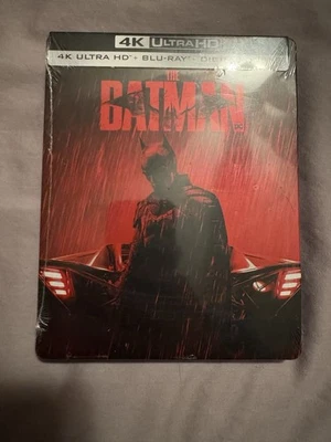 The Batman [2022] 4K (UHD / Blu-ray / Digital) Best Buy Limited SteelBook ~ OOP Foto 1 de 4