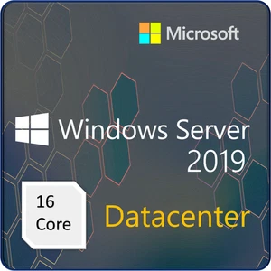 Windows Server 2019 Datacenter - 16 Core License / Unlimited VM (P71-09023) - Picture 1 of 1