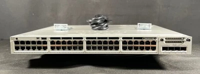 Conmutador Gigabit UPOE Cisco WS-C3850-48U-S 48 puertos - Envío el mismo día Foto 1 de 4