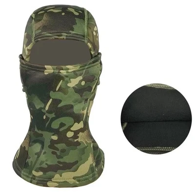 Balaclava Tactical Hunting Mask Hood Warm Fleece Lined  Waterproof Ski Mask - Image 1 of 4