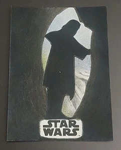 2017 Topps Star Wars: The Last Jedi Luke Skywalker Sketch Card - Tiffany Groves - Picture 1 of 2