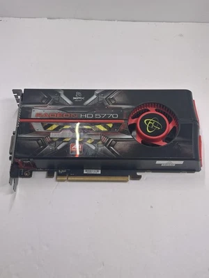 XFX ATI Radeon HD 5770 (HD577AZNFR) GDDR5 SDRAM PCI Express x16 Graphic Card - Image 1 of 4