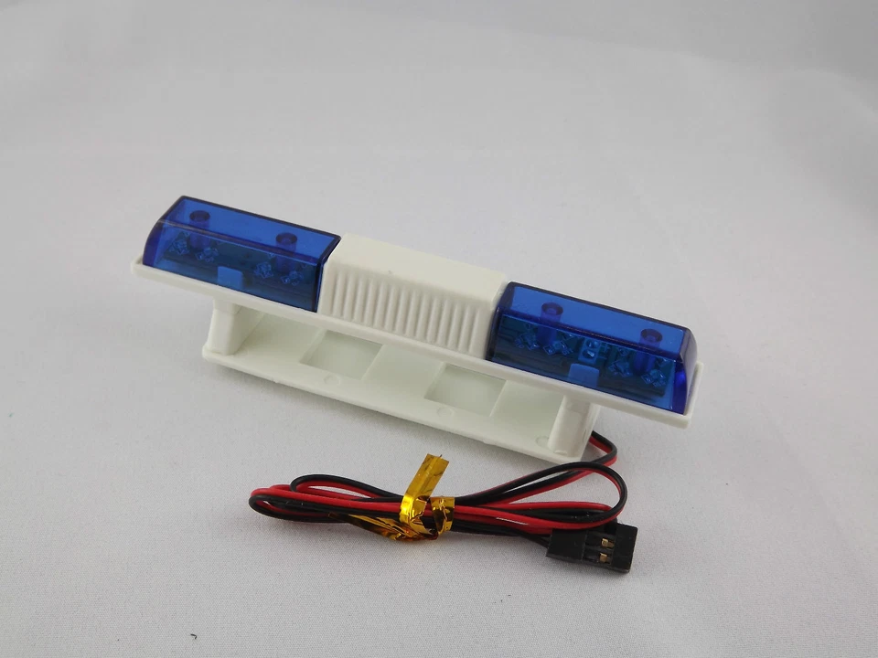 Balkenleuchte, Blaulicht, hohe Form, blau-blau - Bild 1 von 1