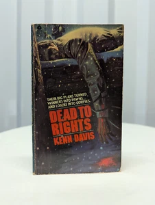Dead to Rights by Kenn Davis - Vintage Avon Crime Thriller Paperback RARE HTF - Picture 1 of 5