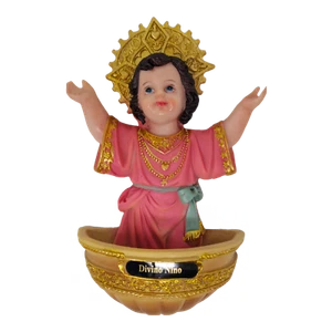 Divine Child - Divino Nino Wall Plaque Holy Water Holder - Picture 1 of 1