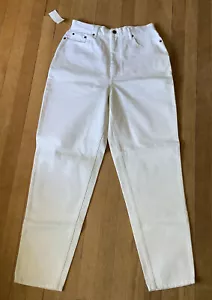 ¡¡NUEVO CON ETIQUETAS!! Pantalones de mezclilla blancos auténticos para mujer Capezio talla 12 - Imagen 1 de 5