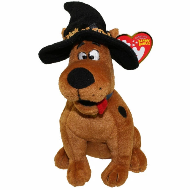 Ty Beanie Baby🎃SCOOBY DOO Halloween Perro Brujas Sombrero 8" Nuevo MWMT's Foto 1 de 1