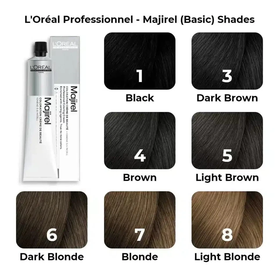 Color de cabello permanente Loreal Professional Majirel 50 g | Seleccionar tono | ENVÍO GRATUITO Foto 1 de 4