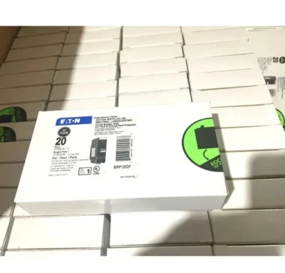 10 PCS NEW EATON BREAKER BRP120DF AFCI/GFCI COMBINATION DUAL FUNCTION PLUG 20A