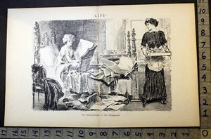 1912 PERIÓDICO DE COMPROMISO AMOR ROMANCE CHARLES DANA GIBSON IMPRESIÓN ARTÍSTICA FC3242 - Imagen 1 de 1