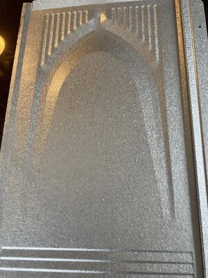 古董风格镀锌锡屋顶瓷砖瓦片 9.5 英寸 x 14 英寸质朴压花新品 — 第 1/4 张图片