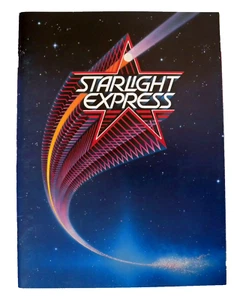 Starlight Express Play Bill Program Uncommon NY Edition 1987 W/ Cast Insert - Picture 1 of 9